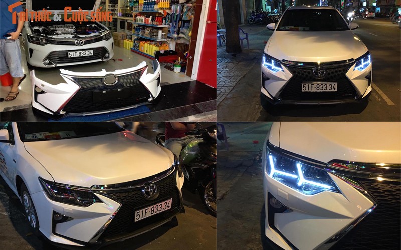 Toyota Camry “bien hinh” Lexus gia chi 35 trieu tai VN-Hinh-6